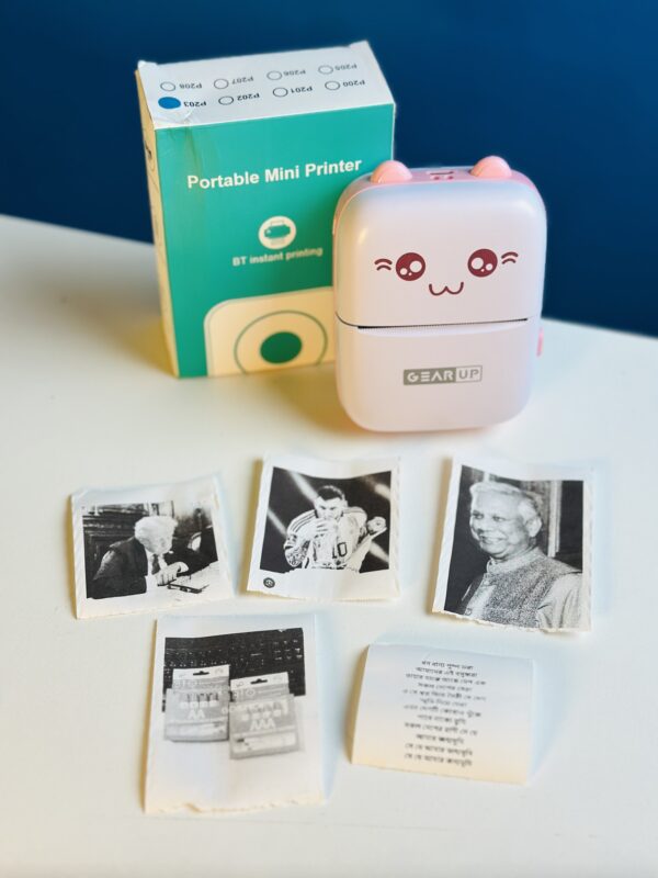 GearUP mini Thermal Bluetooth Printer
